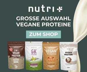 Nutri+: vegane Supplemente und Proteine