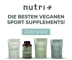 Nutri+: vegane Supplemente und Proteine